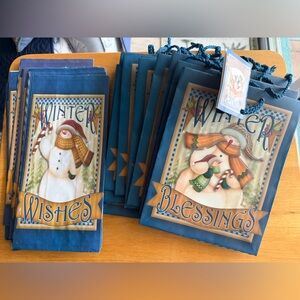 Bundle of New Winter Wishes and Blessings Gift Bags